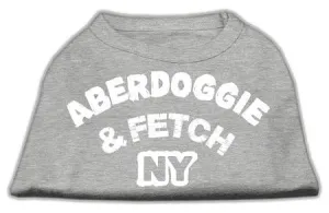 Aberdoggie NY Screenprint Shirts Grey XXL (18)