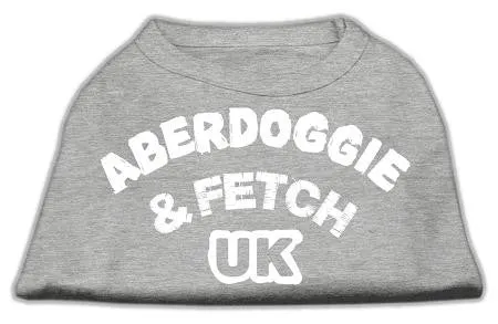 Aberdoggie UK Screenprint Shirts Grey Lg (14)