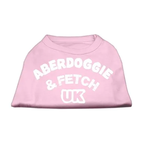 Aberdoggie UK Screenprint Shirts Light Pink XL (16)