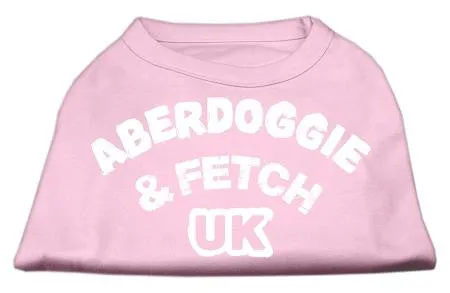 Aberdoggie UK Screenprint Shirts Light Pink XL (16)