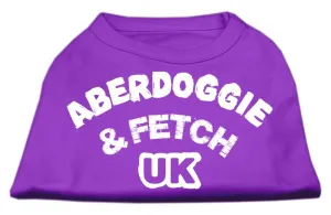 Aberdoggie UK Screenprint Shirts Purple XS (8)