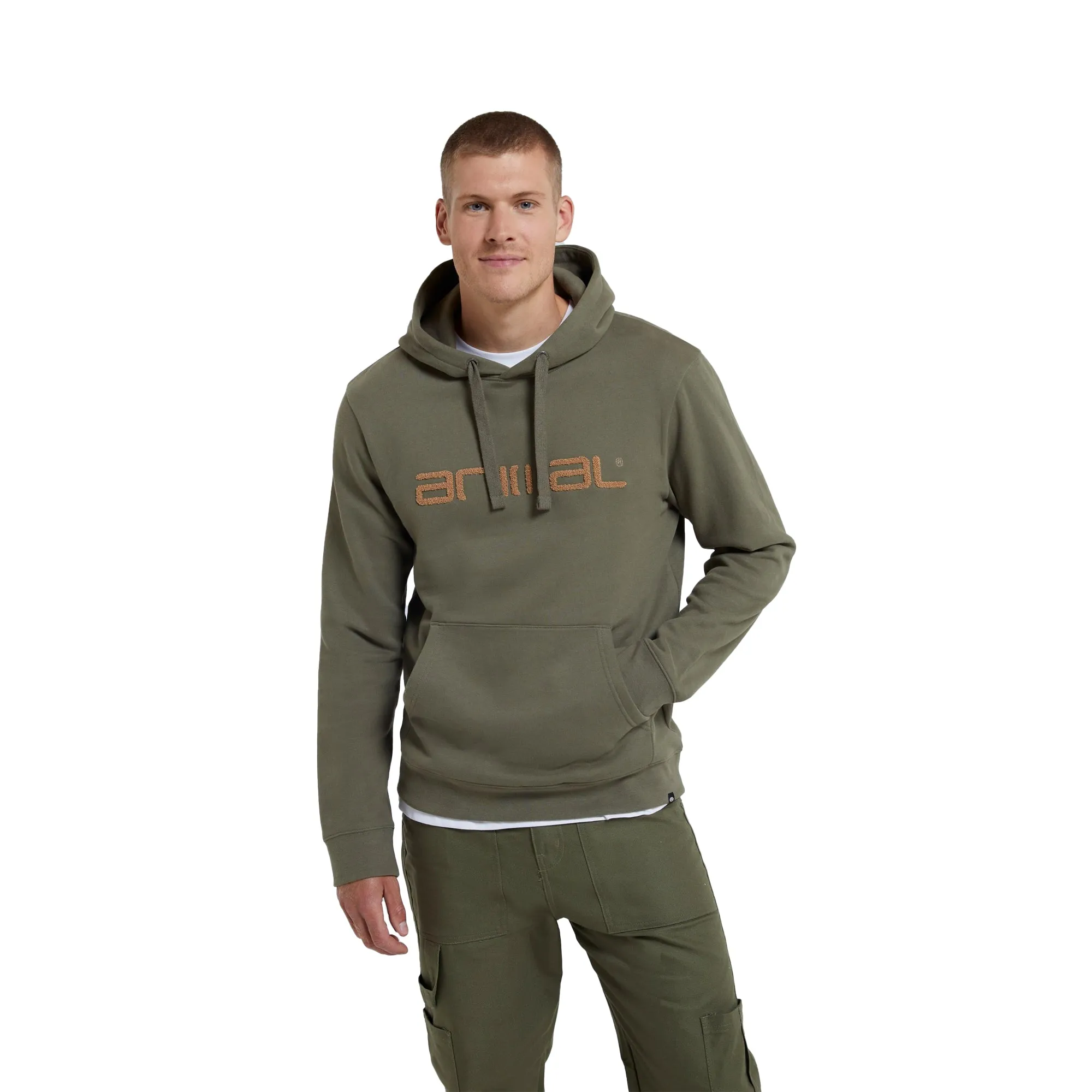 Animal Mens Rocky Organic Hoodie