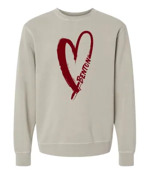 Benton Heart Sweatshirt