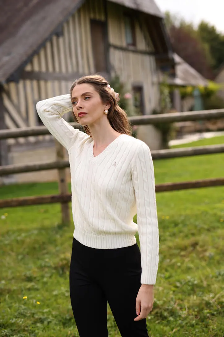 Christin Cable Knit Sweater