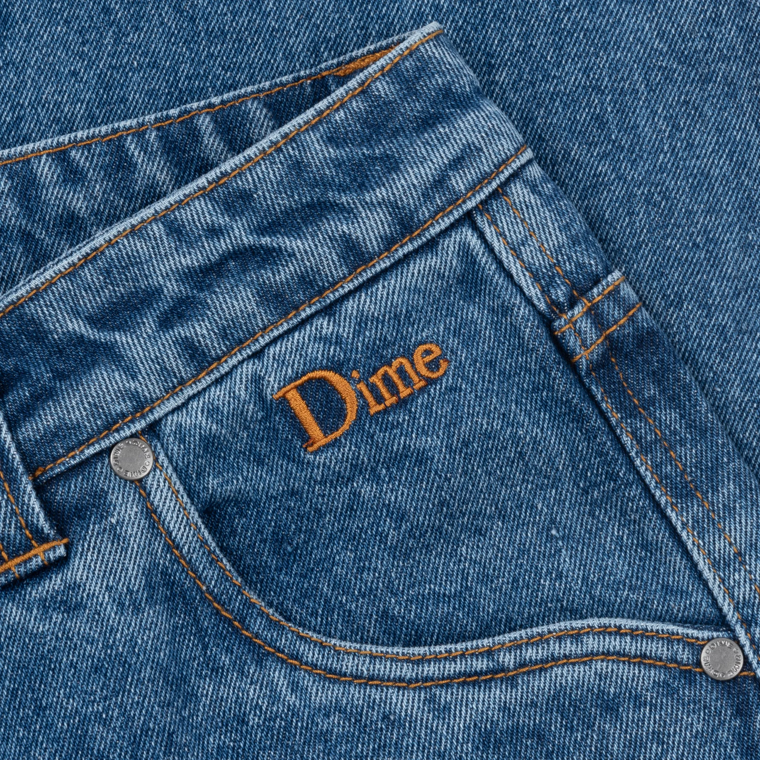 Classic Relaxed Denim Pants, Indigo Wash