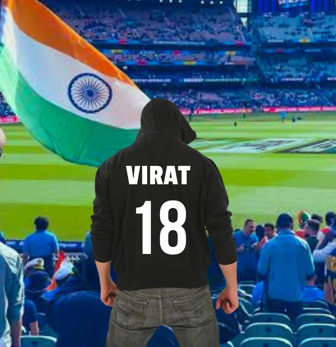 Cricketers Name Printed Hoodies For Fans-Cricket Fan Must Haves