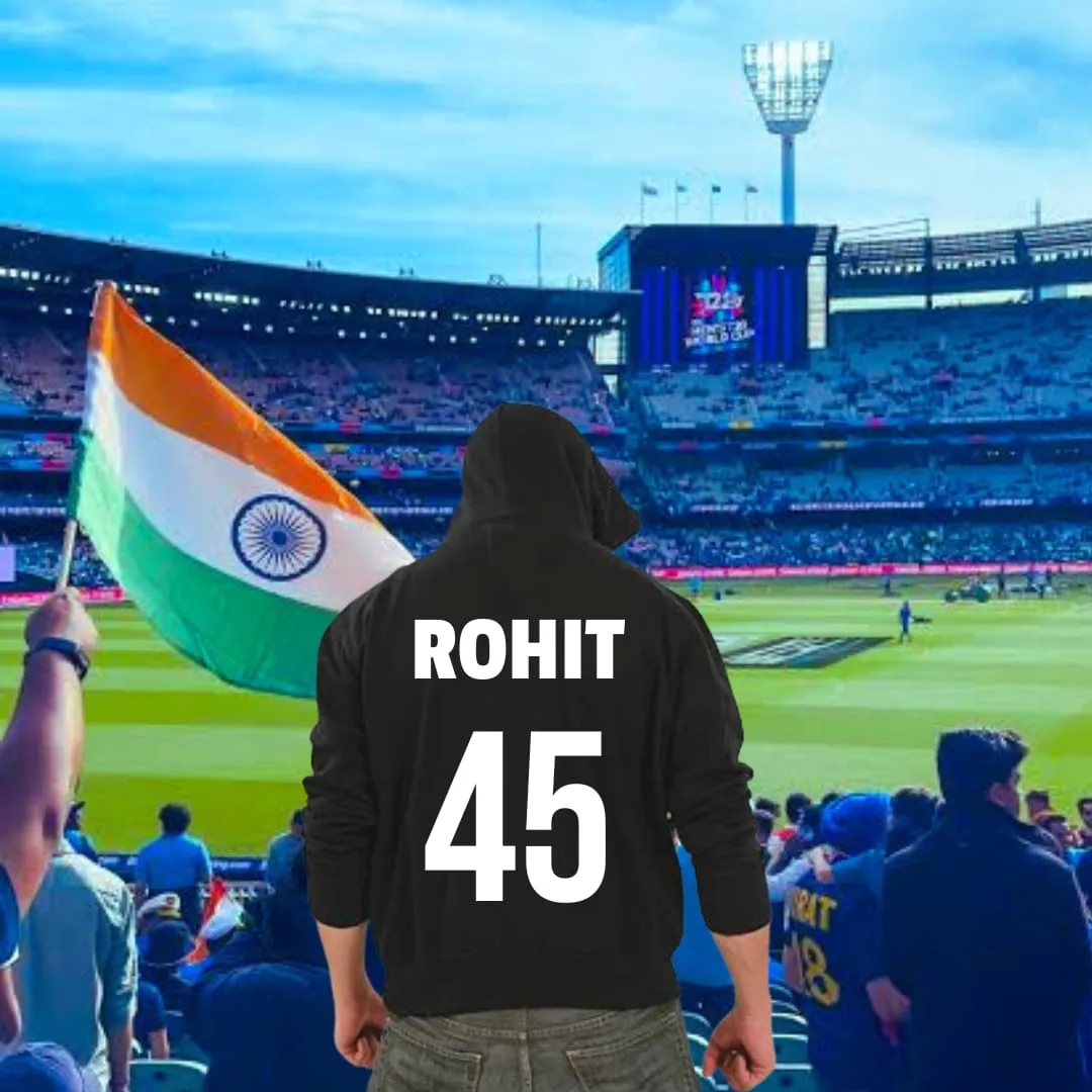 Cricketers Name Printed Hoodies For Fans-Cricket Fan Must Haves