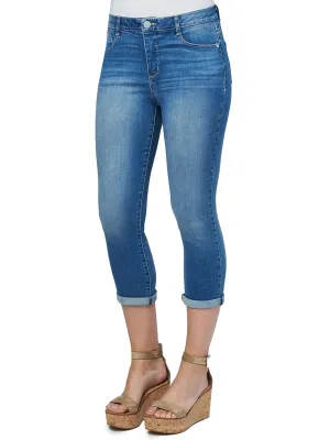 Democracy Modern "Ab"solution High Rise Crop Luxe Jeans