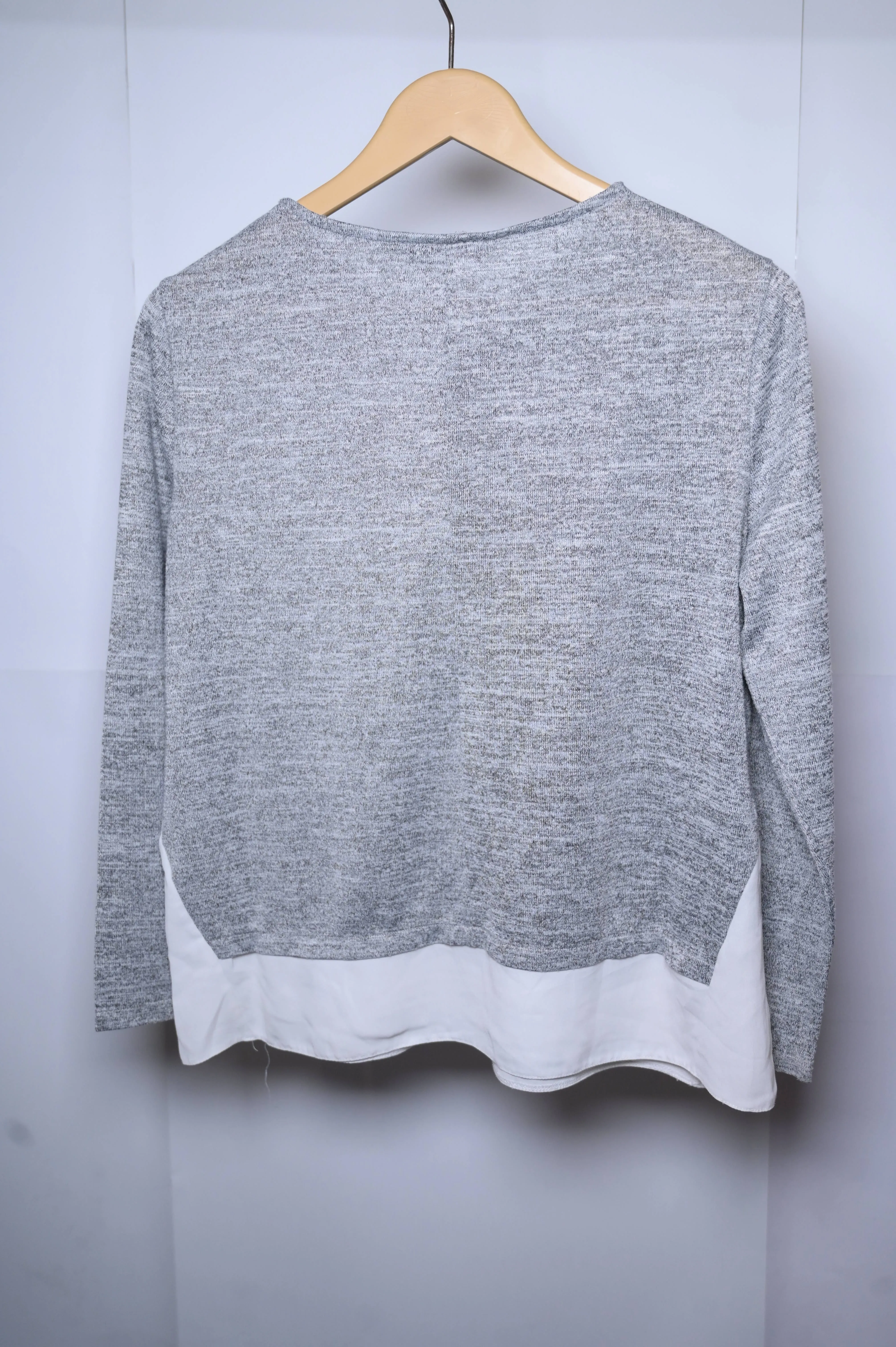 Dorothy Perkins Grey Sweatshirt - Medium