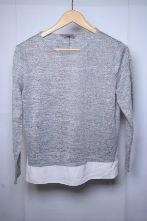 Dorothy Perkins Grey Sweatshirt - Medium