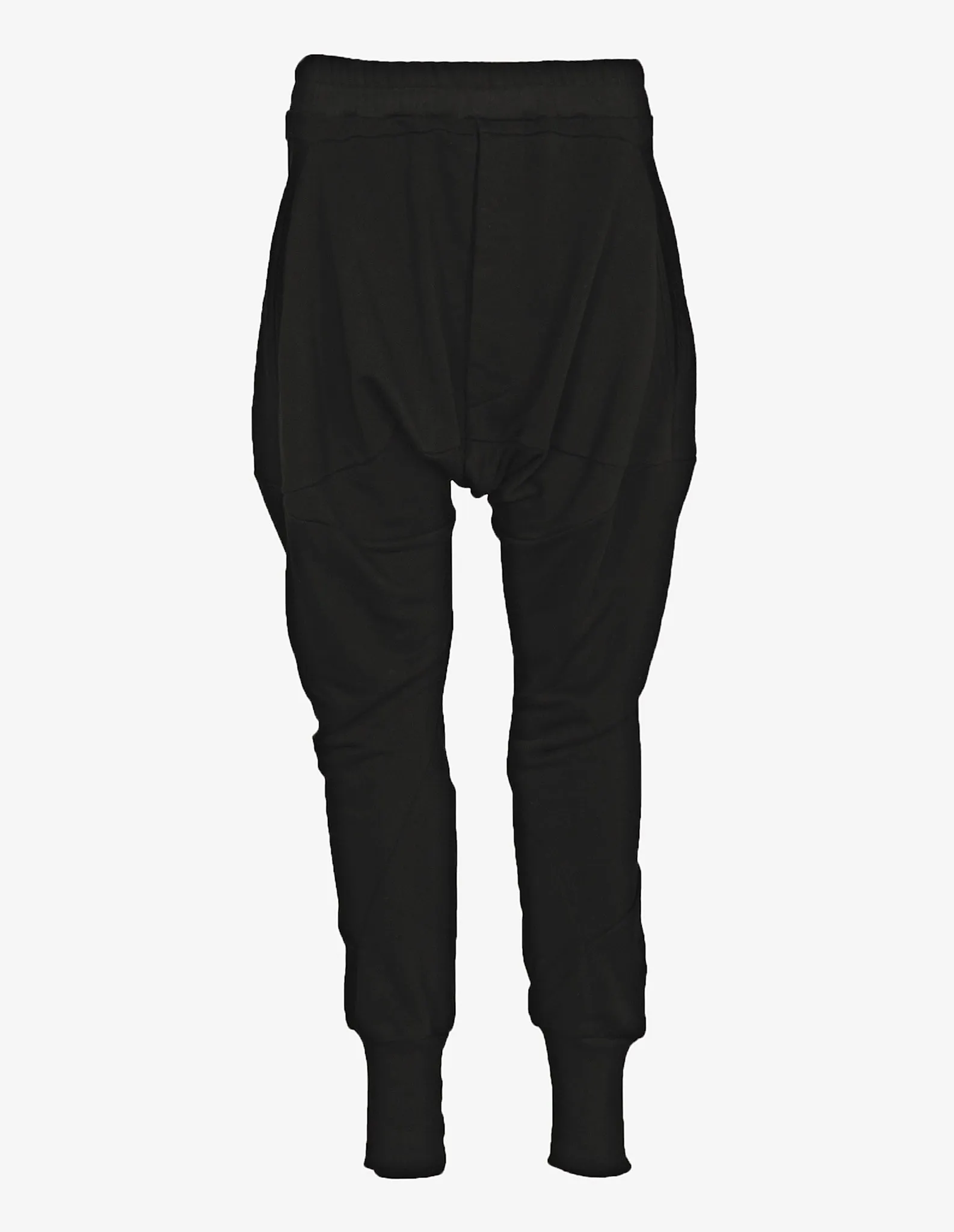 Dropped-Crotch Cotton Pants