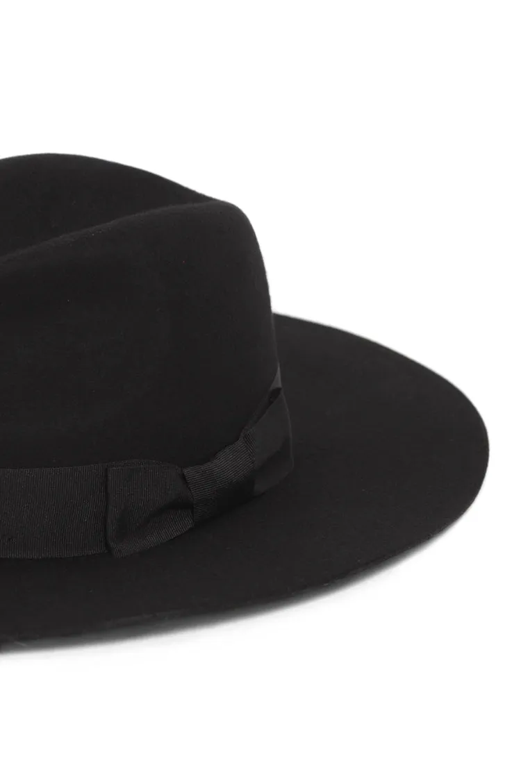 Duvall Fedora Black/black