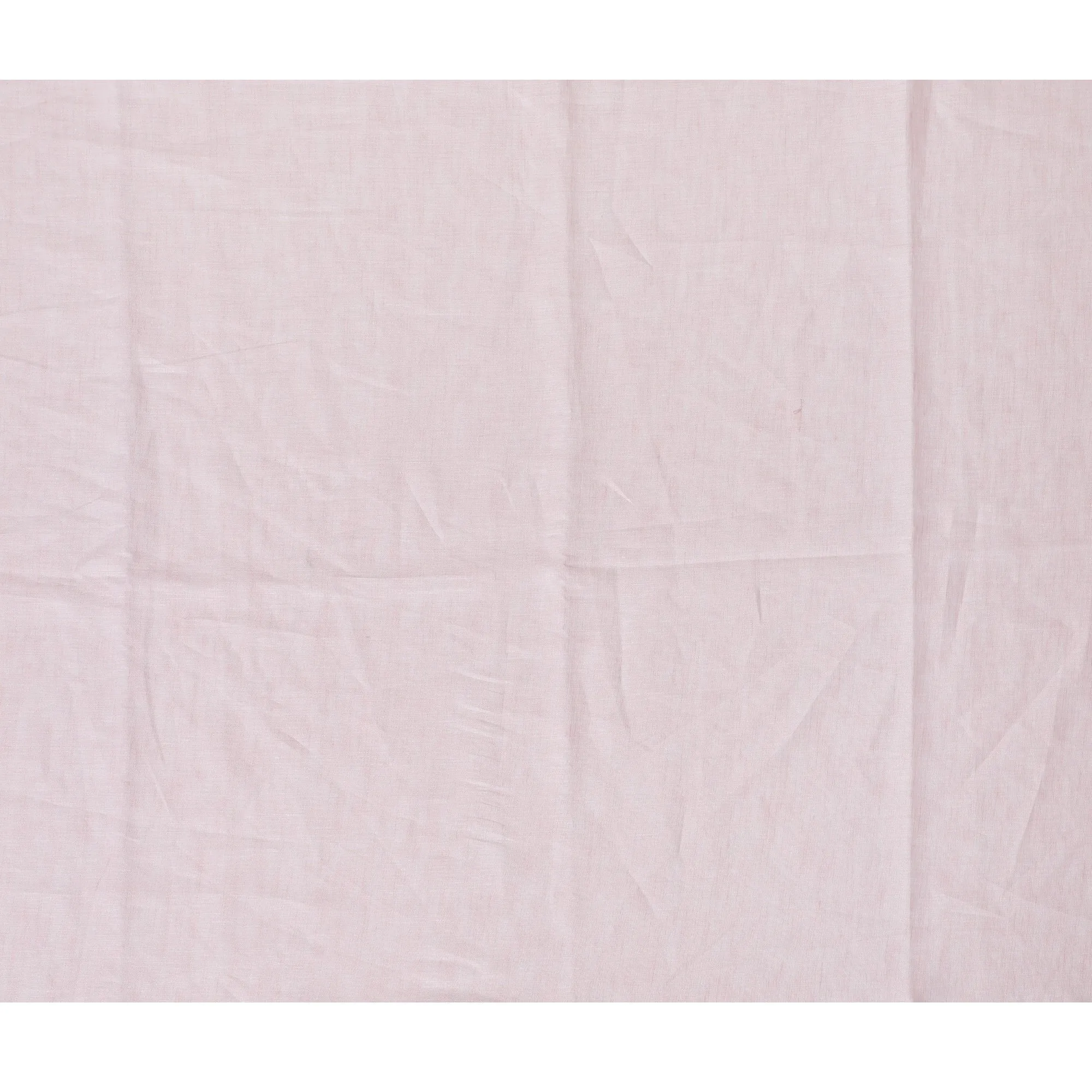 Elegant Light Pink Pure Linen Fabric - 60 Lea, 140 cm Wide-D19399