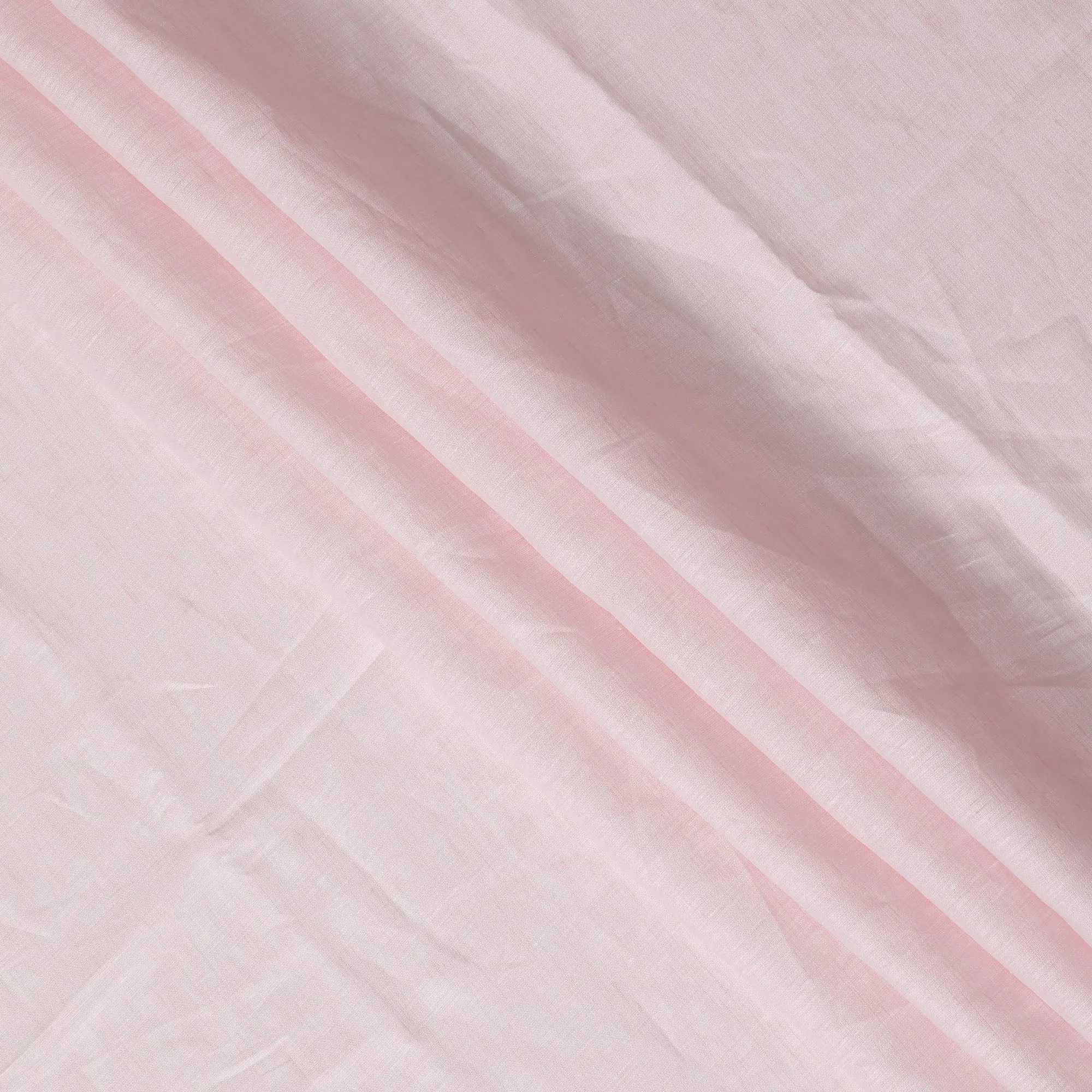 Elegant Light Pink Pure Linen Fabric - 60 Lea, 140 cm Wide-D19399