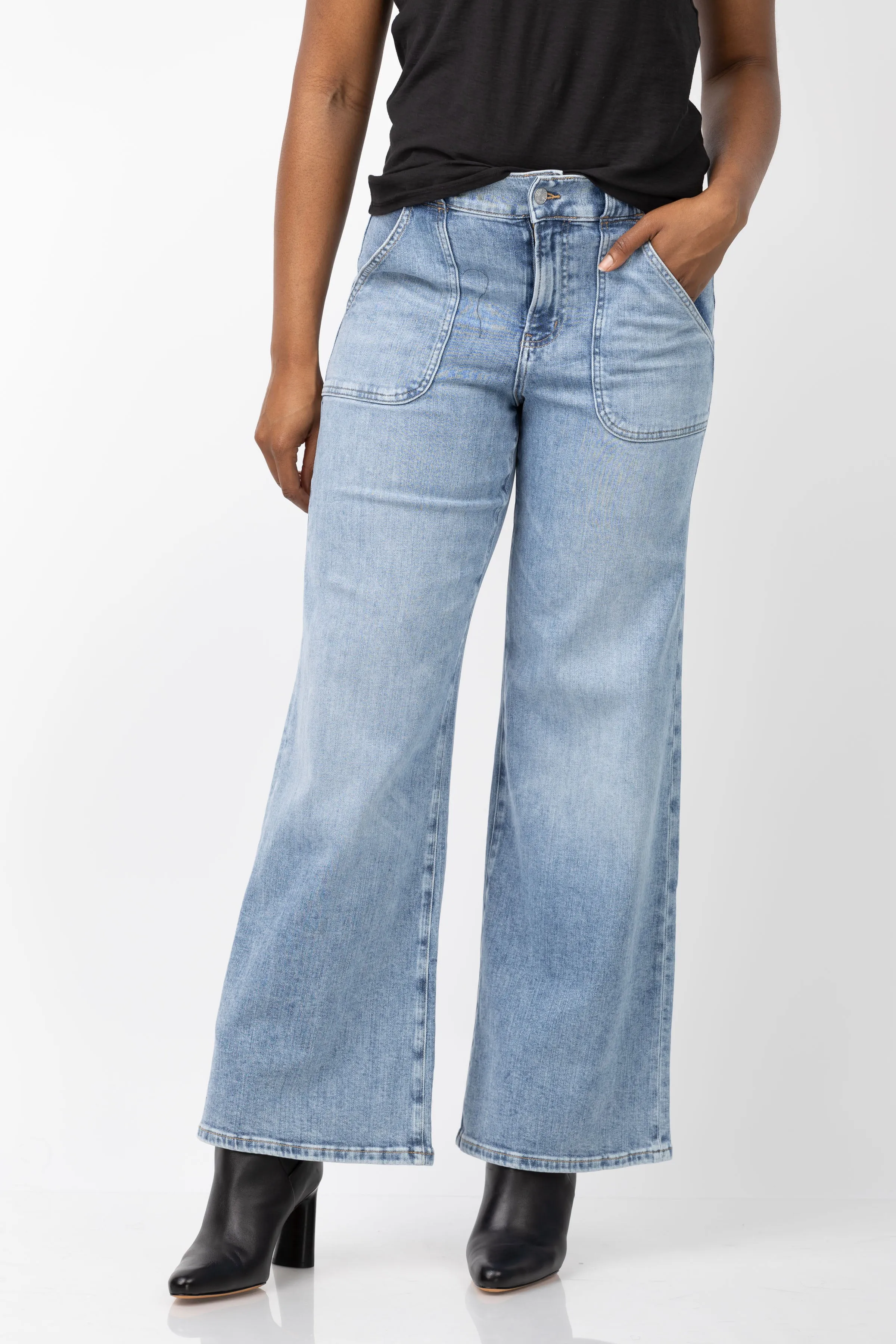 Frame Modern Pocket Jeans in Carpenter