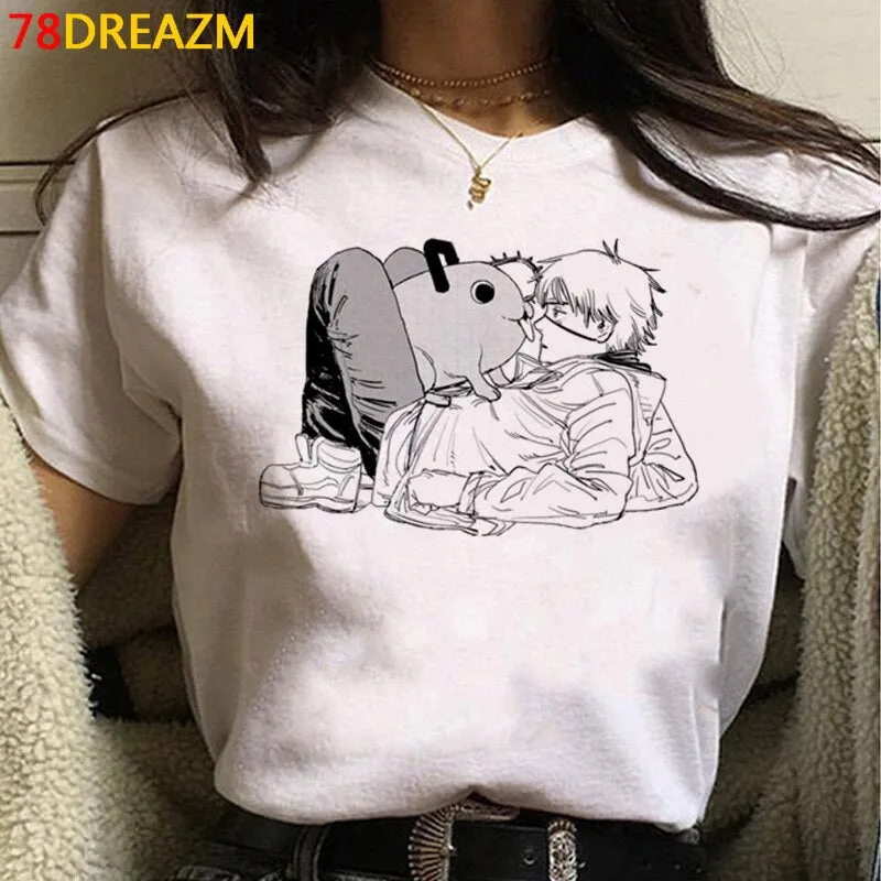 Graphic Croptop/Tshirts Set-1 Chainsaw Man (Variants Available)