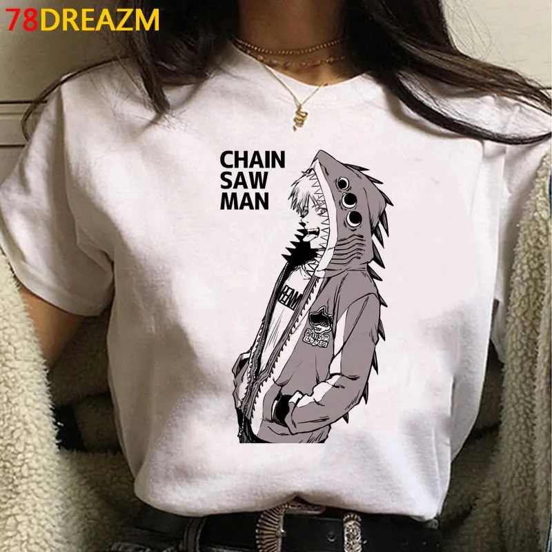 Graphic Croptop/Tshirts Set-1 Chainsaw Man (Variants Available)