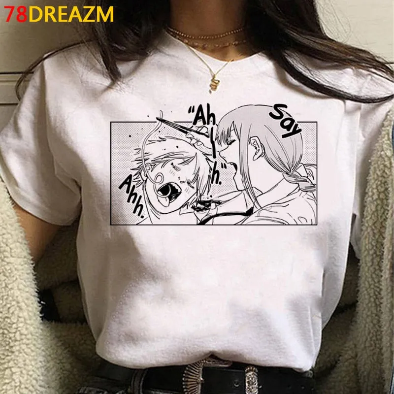 Graphic Croptop/Tshirts Set-1 Chainsaw Man (Variants Available)