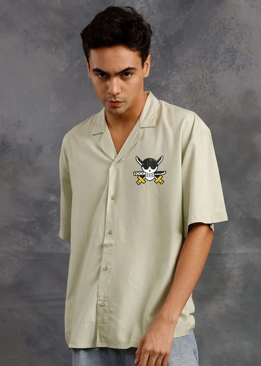 Hunter Zoro Mens Fluidic Oversized Shirt