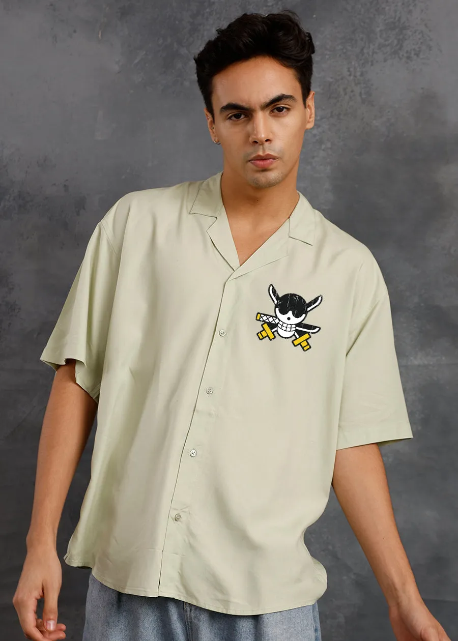 Hunter Zoro Mens Fluidic Oversized Shirt