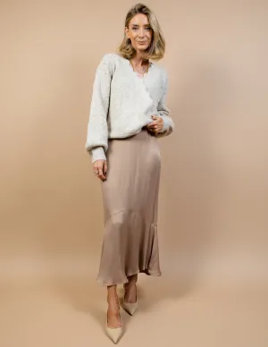 Kensington Satin Skirt