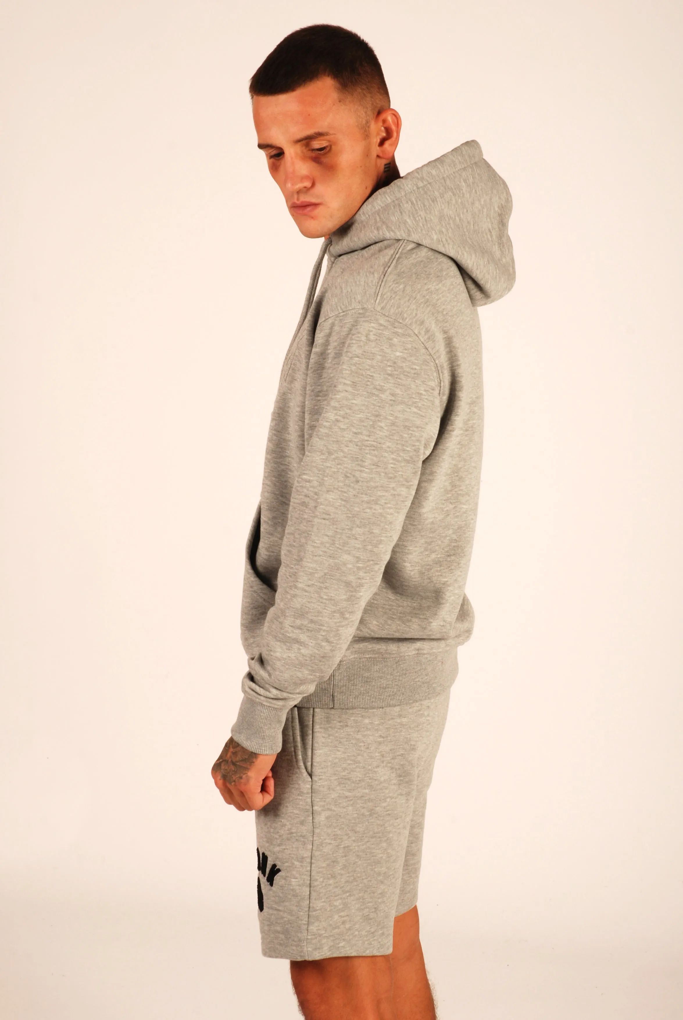 KRONK Detroit Stealth Hoodie Regular Fit Sport Grey