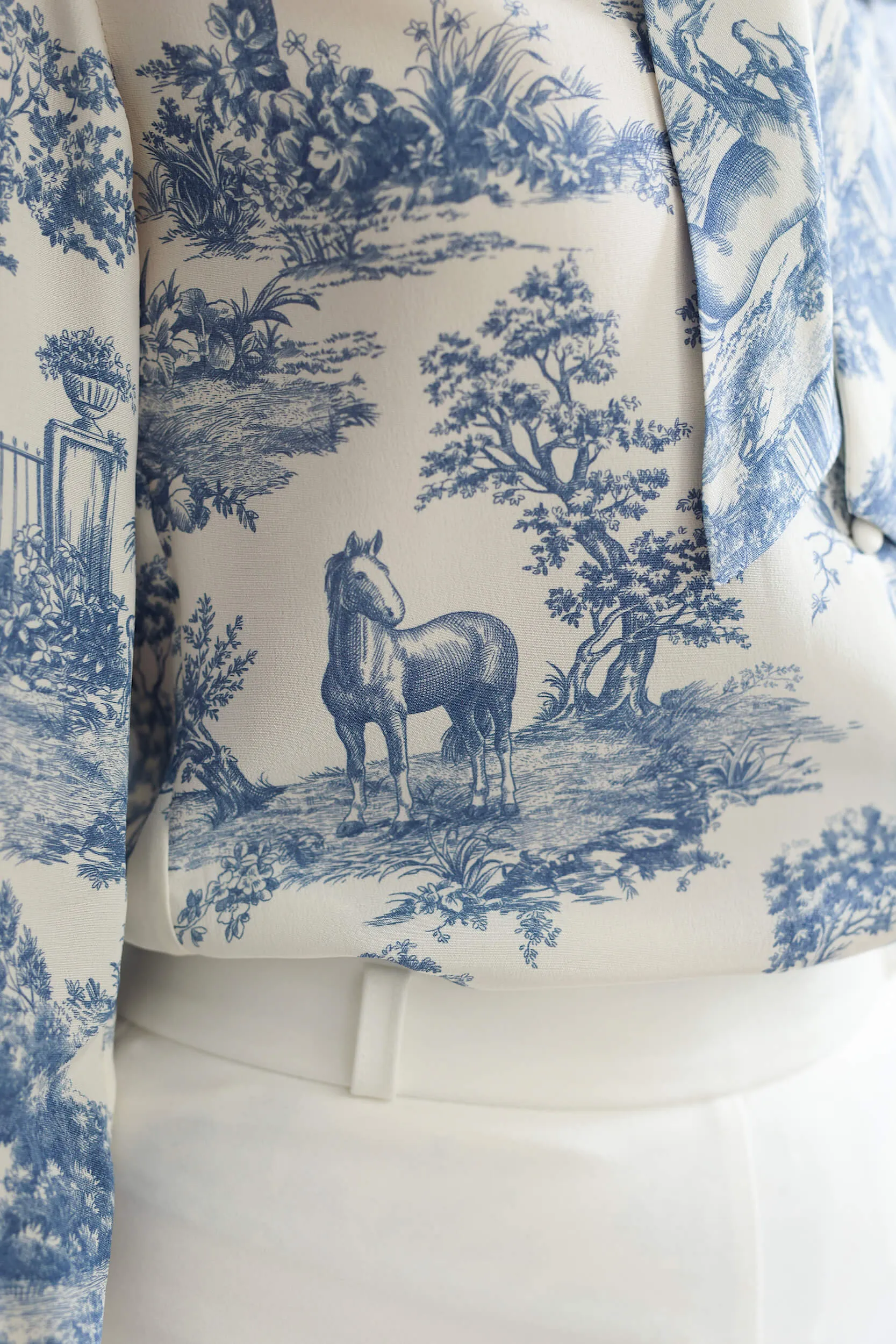 Lena Toile De Jouy Blouse