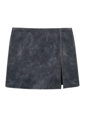 Manokhi Deline Mini Skirt Vintage Black