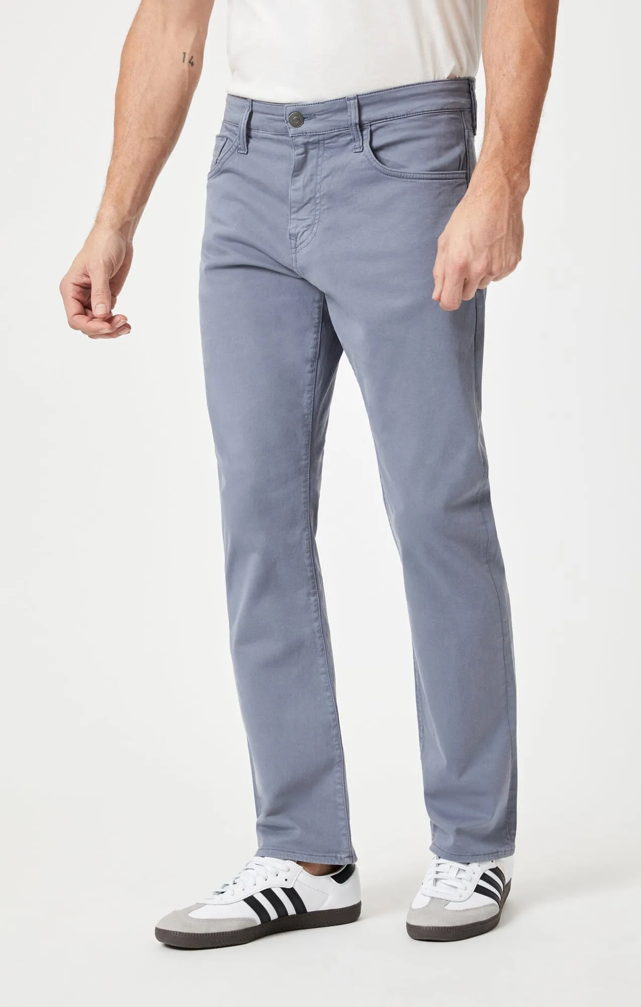 MATT RELAXED STRAIGHT LEG IN FLINT STONE TWILL