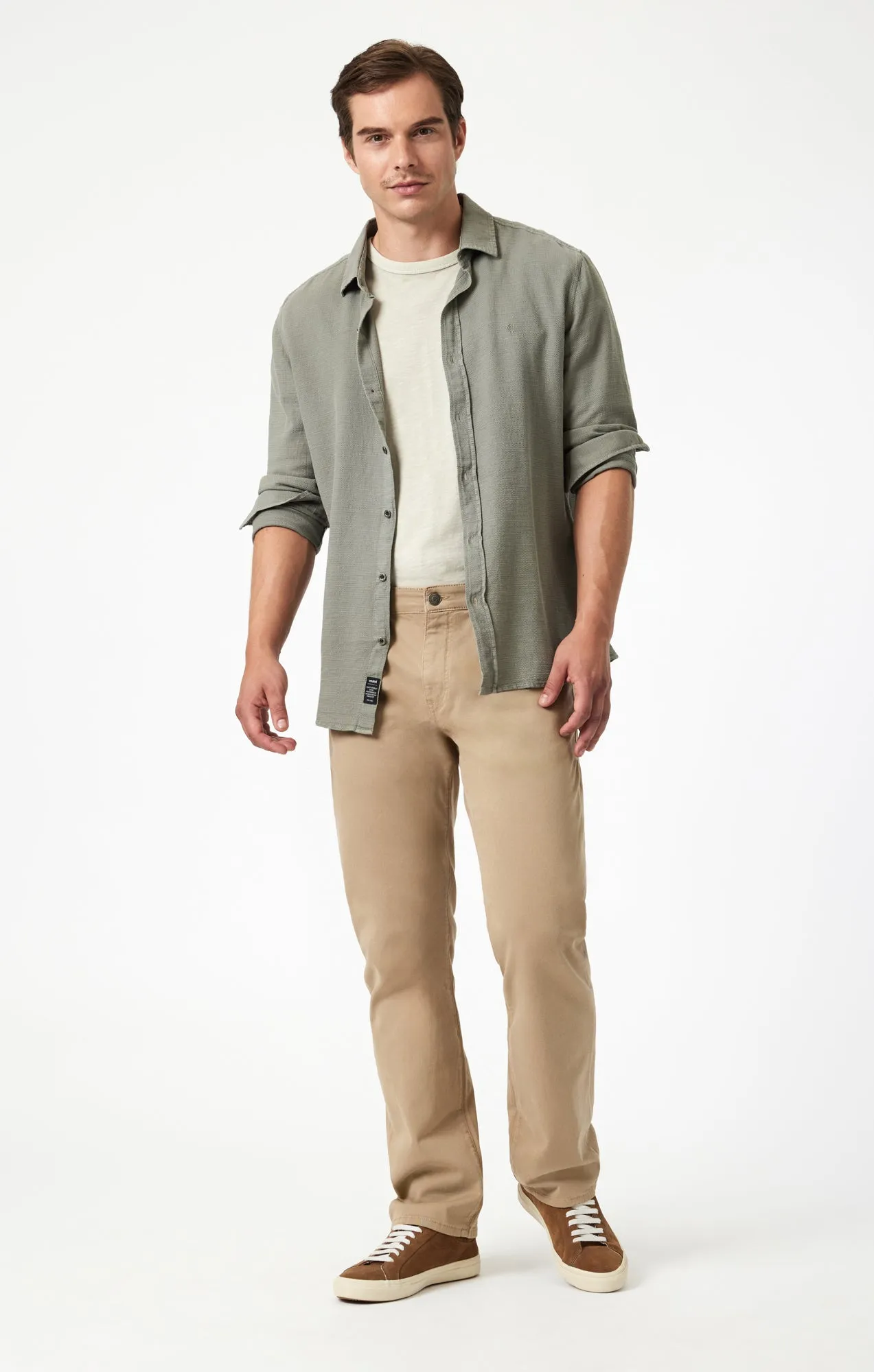 MATT RELAXED STRAIGHT LEG IN KHAKI CASUAL TWILL