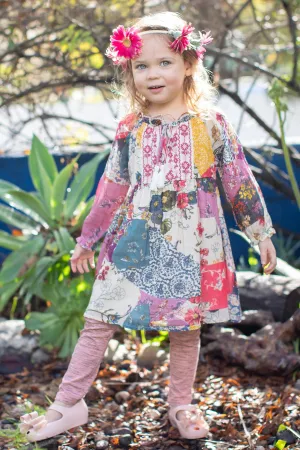 Mimi & Maggie Flora Girls Dress