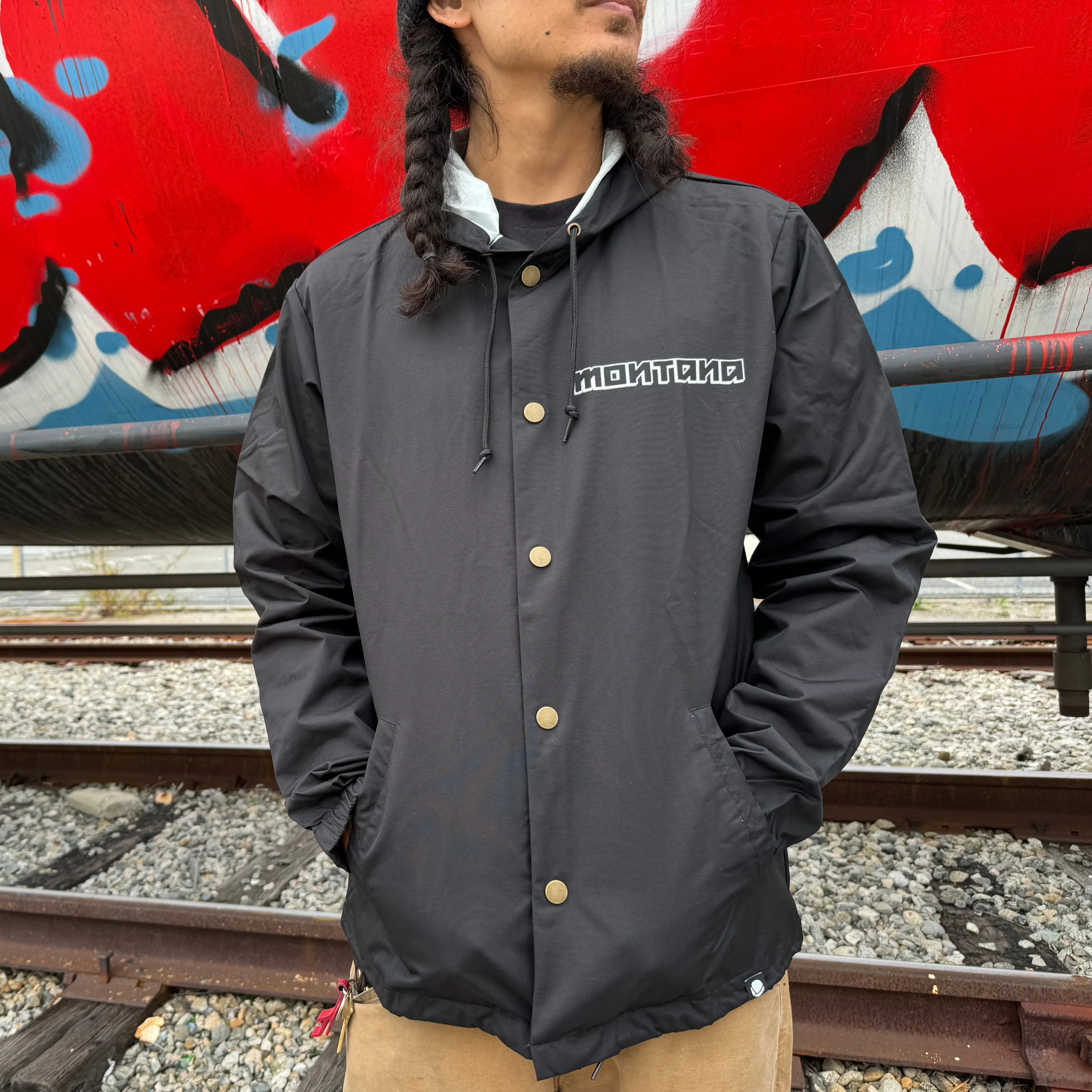 MTN Coach Jacket - Black