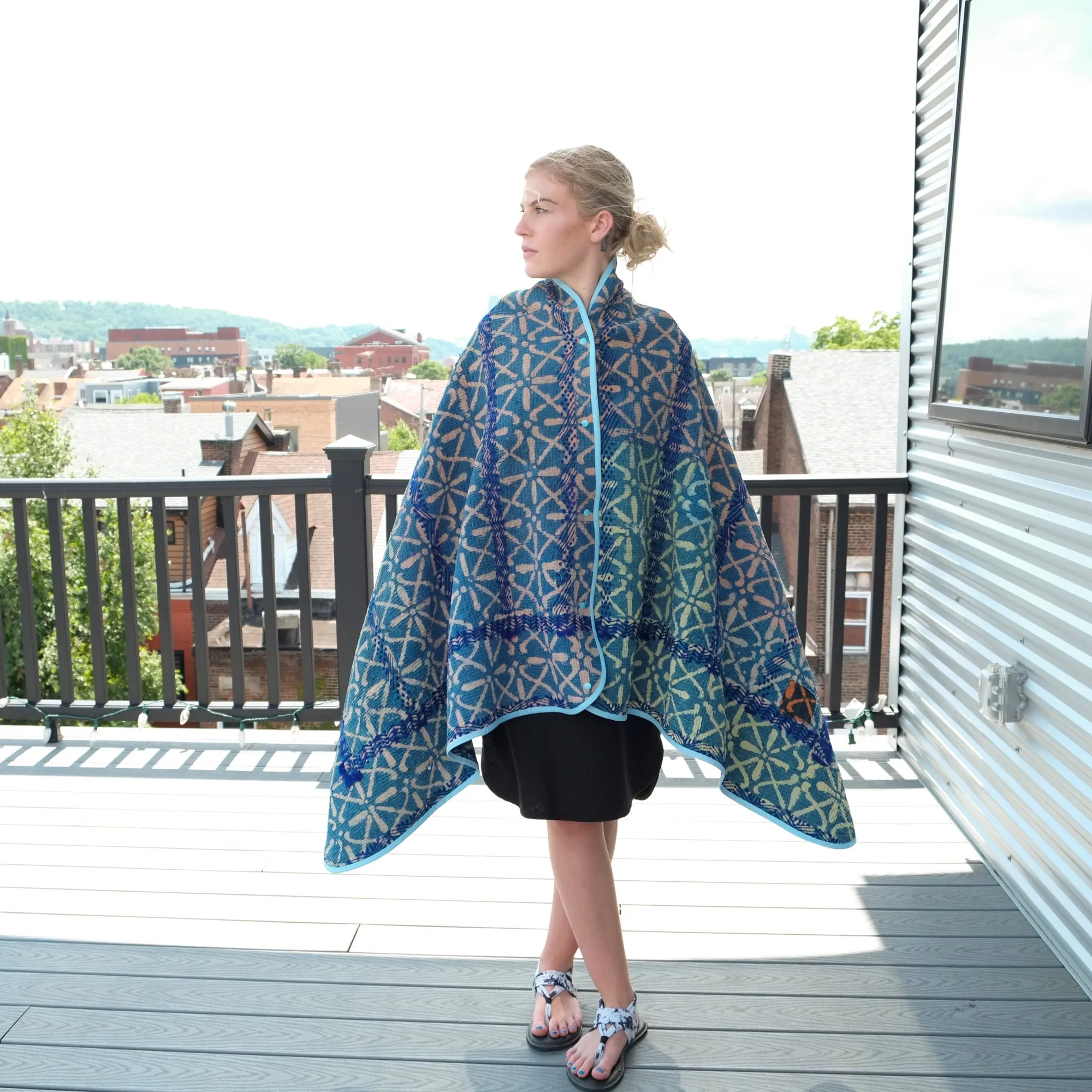 Nellie Poncho/ Blanket 025