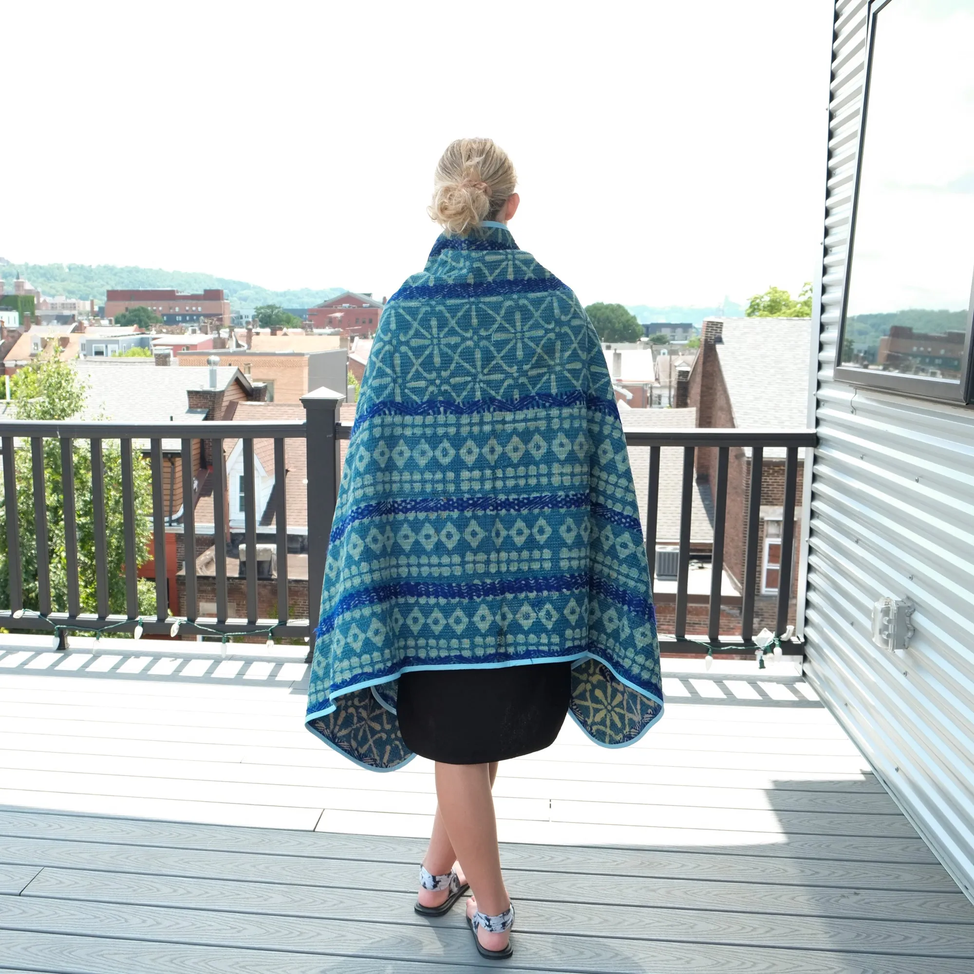 Nellie Poncho/ Blanket 025