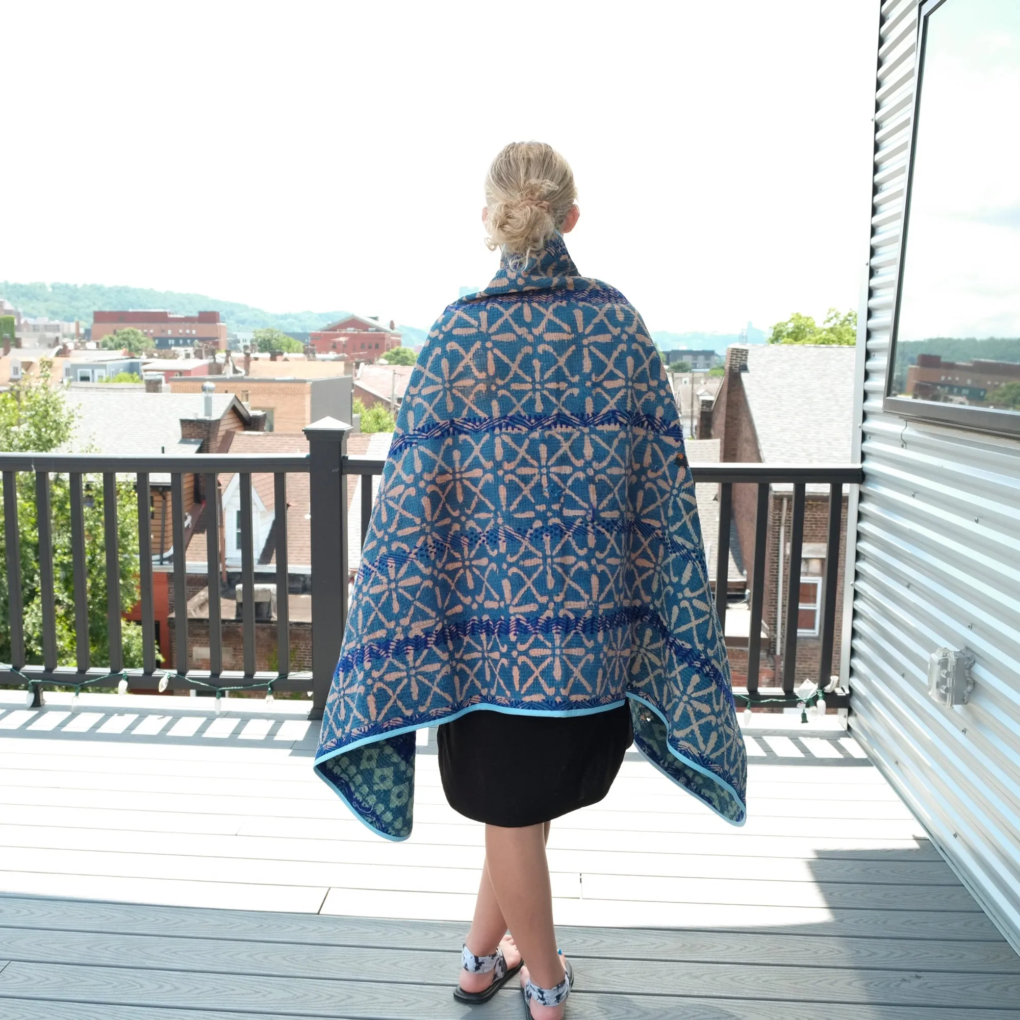 Nellie Poncho/ Blanket 025