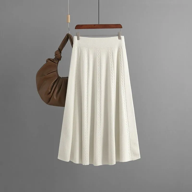 Pre Order:  Classic Umbrella Knit Skirt