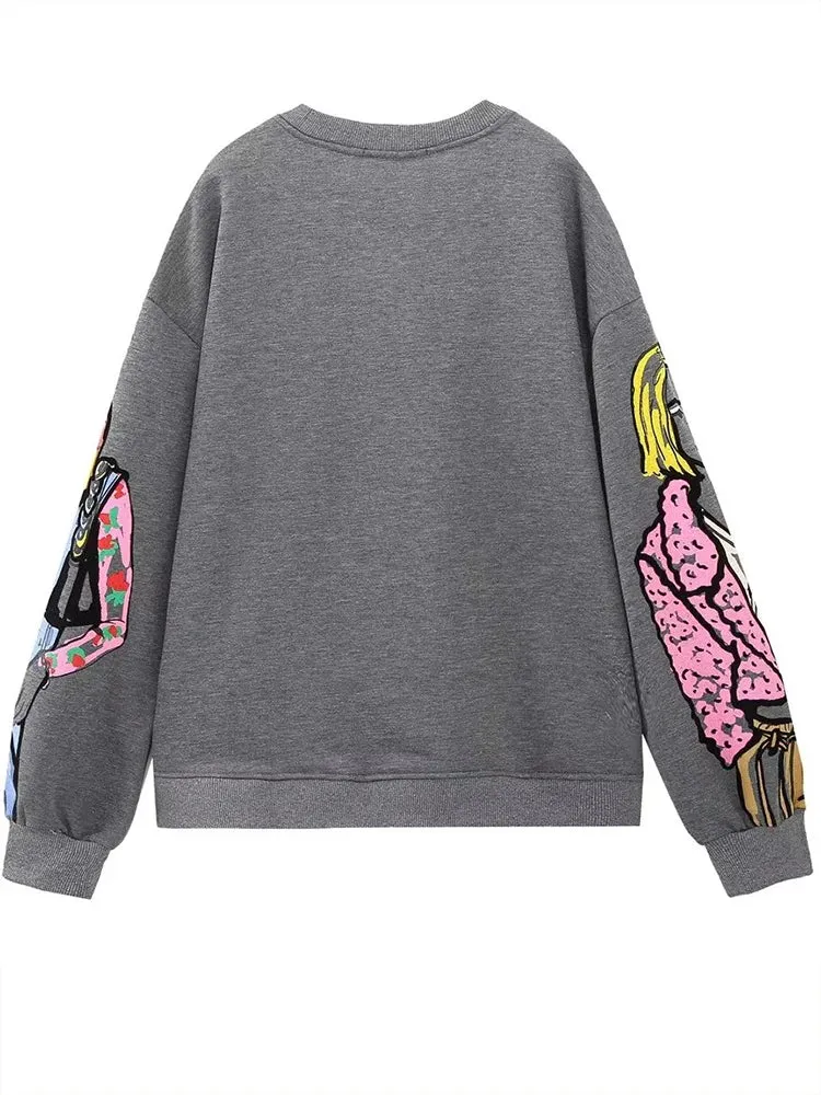 Pre Order:  Stylish Ladies Cotton Sweatshirt