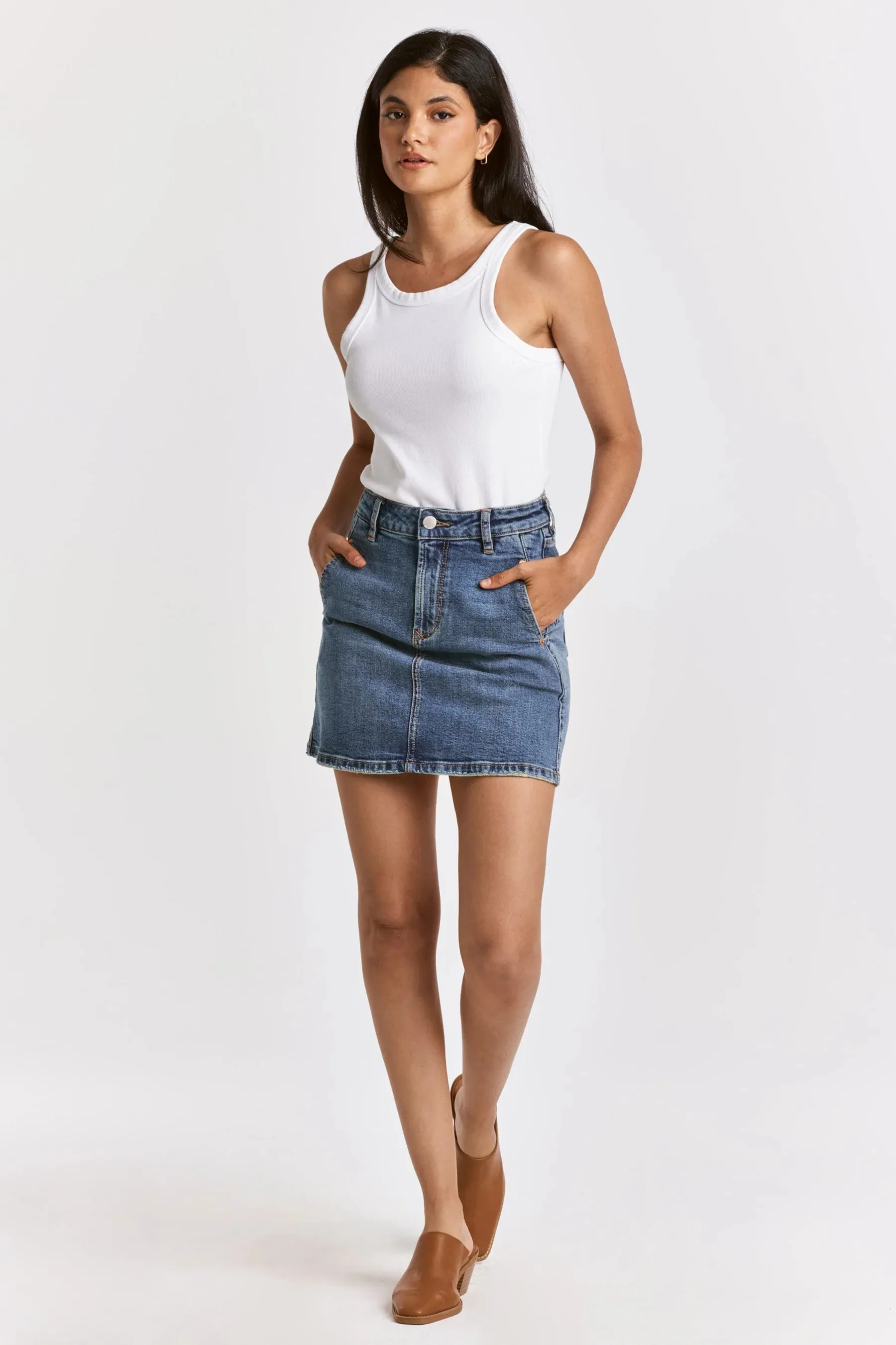 Quinn High Rise Skirt