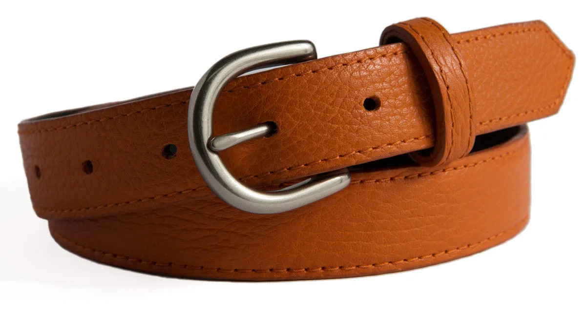 Soho Belt, (1") Brushed Silver Buckle