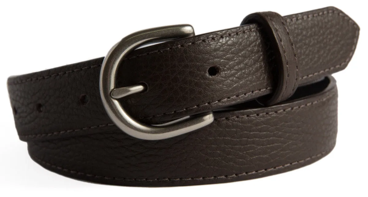 Soho Belt, (1") Brushed Silver Buckle