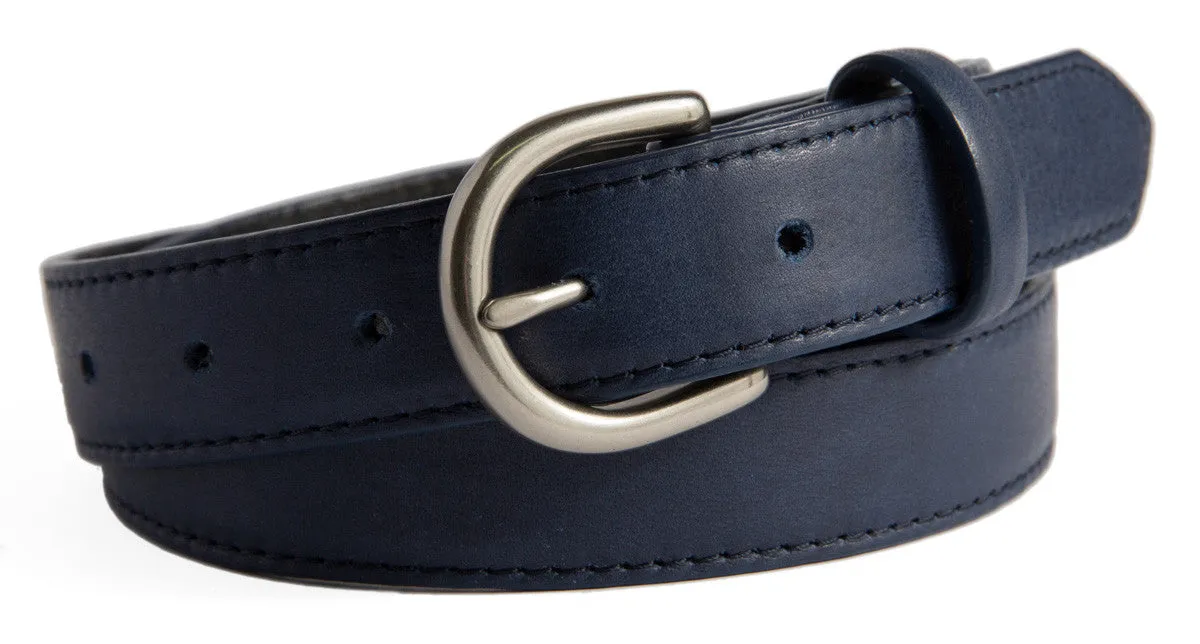 Soho Belt, (1") Brushed Silver Buckle