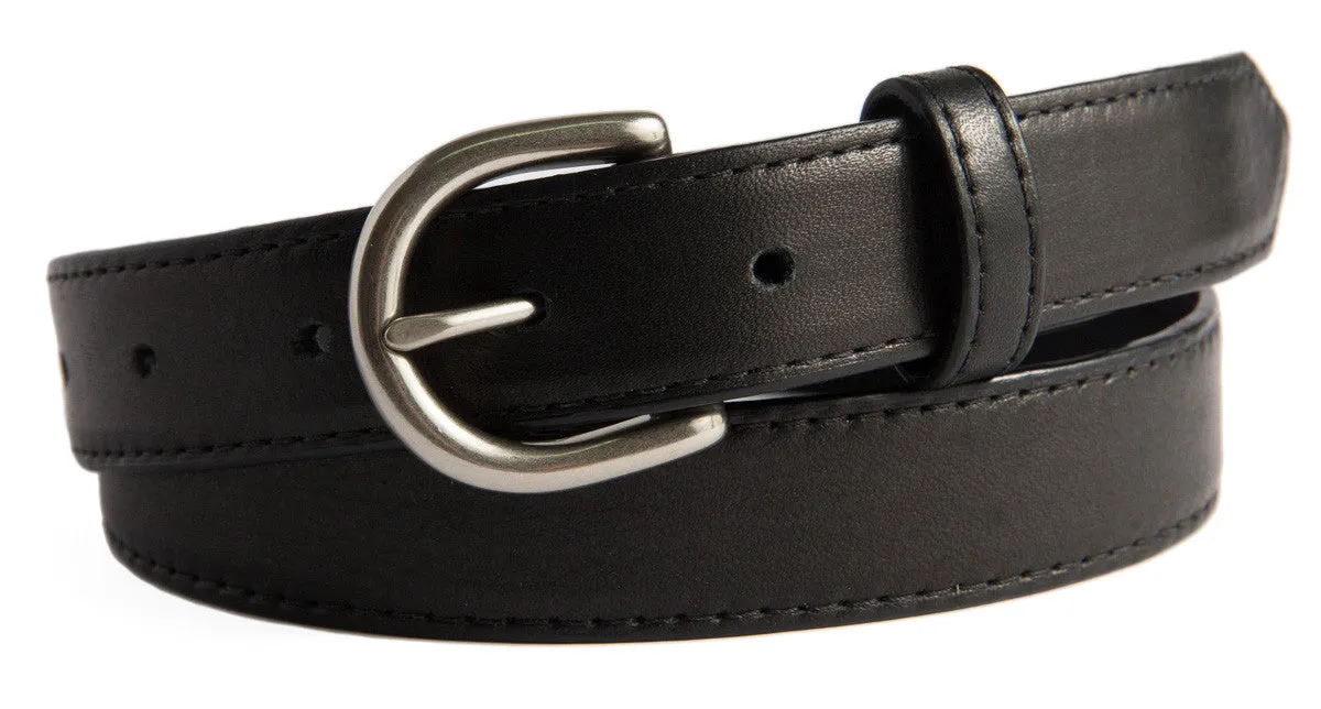 Soho Belt, (1") Brushed Silver Buckle