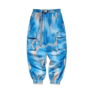 SPIRIT X Tie-Dye Loose Fit Harem Pants