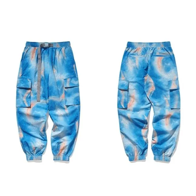 SPIRIT X Tie-Dye Loose Fit Harem Pants