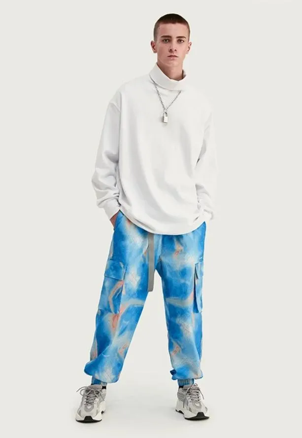 SPIRIT X Tie-Dye Loose Fit Harem Pants