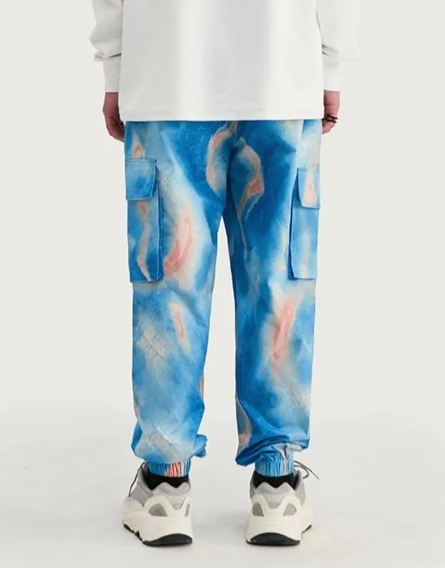 SPIRIT X Tie-Dye Loose Fit Harem Pants