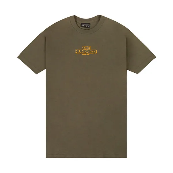 The Hundreds Great Outdoors T-Shirt Military Green