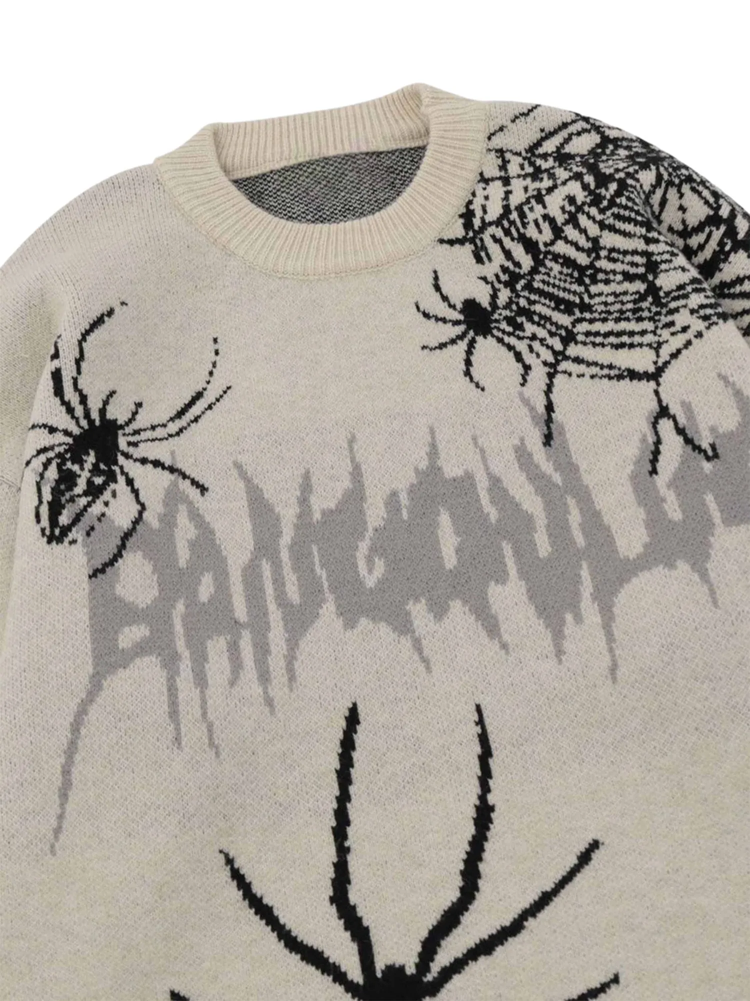 Thesupermade Cobweb Raw Edge Sweater - 1976