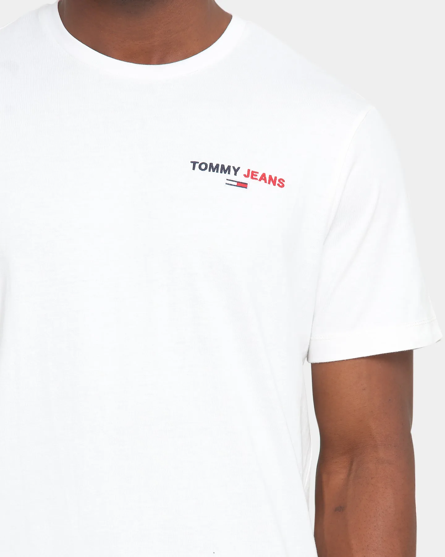 Tommy Jeans Chest Corp T-Shirt White