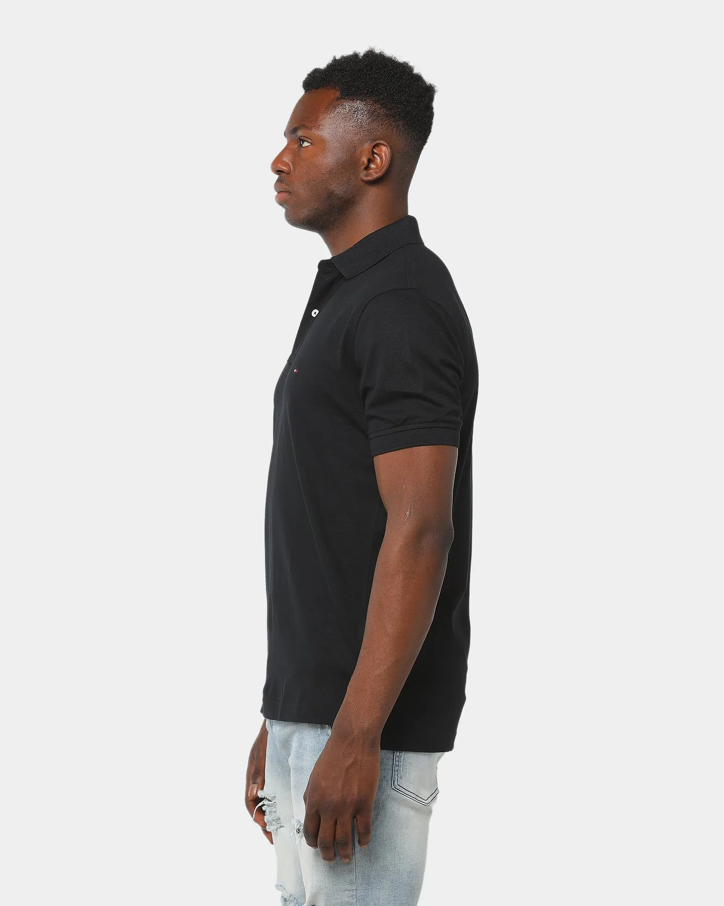 Tommy Jeans Tommy Regular Polo Flag Black